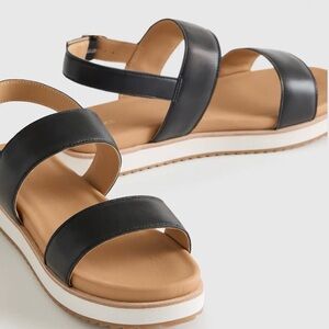 Quince Italian Leather Platform Sandal